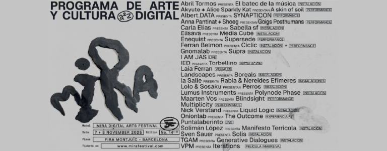 MIRA 2025: el festival de vanguardia que no quiere predecir el futuro, sino inventarlo